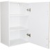 S45 1U dreapta - alb cu mdf sonoma mustata